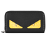 Fendi Monster Zip Around Long Wallet, front view